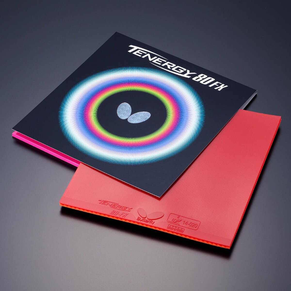 Tenergy 80 FX Rubber Packaging
